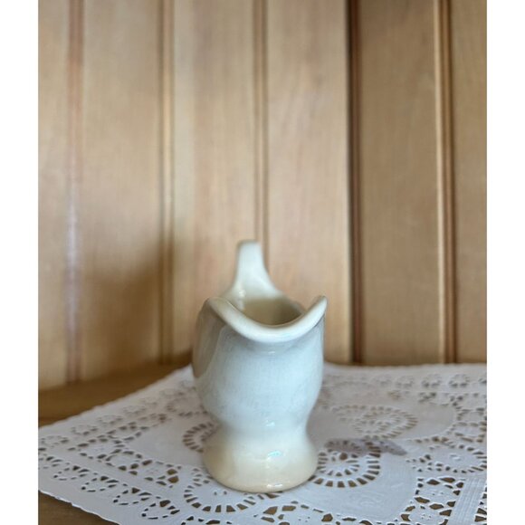 Vintage Inca Ware Shenango China Cream Side Sauce Server Small Gravy Boat Restau - Picture 3 of 6